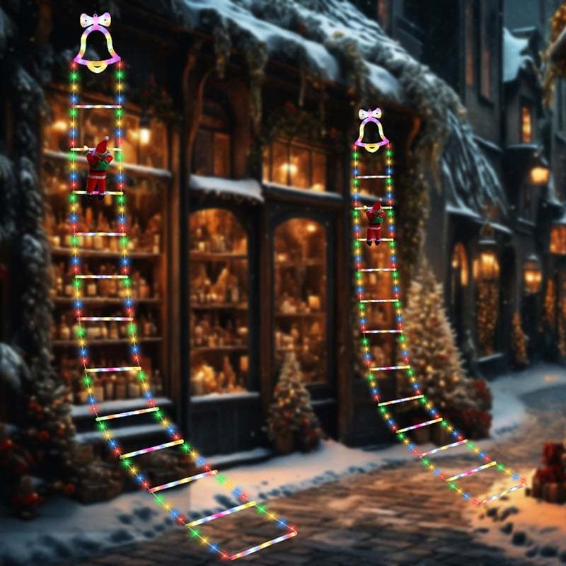 🎄2025 Christmas Sales🎅2025 Christmas Santa Climbing Stairs Light