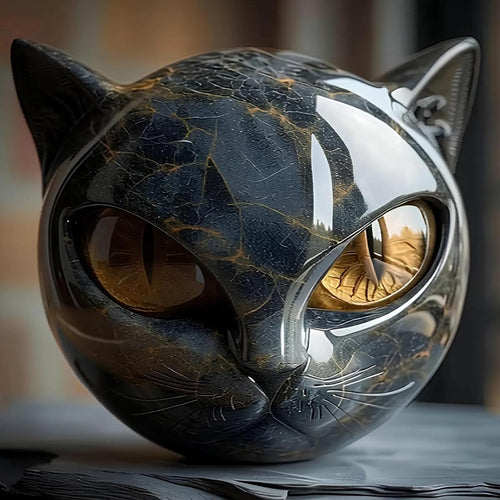 🎉Hot Sale 49% OFF🎉Luxury Black Cat Stone Sculpture