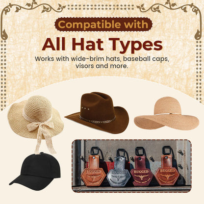 Artisan-Made 100% Handcrafted Hat Clip