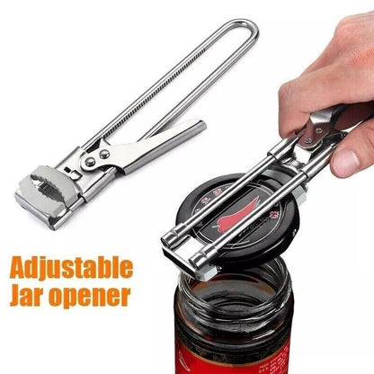 🔥Last Day 49% OFF - Adjustable Stainless Steel Jar Opener