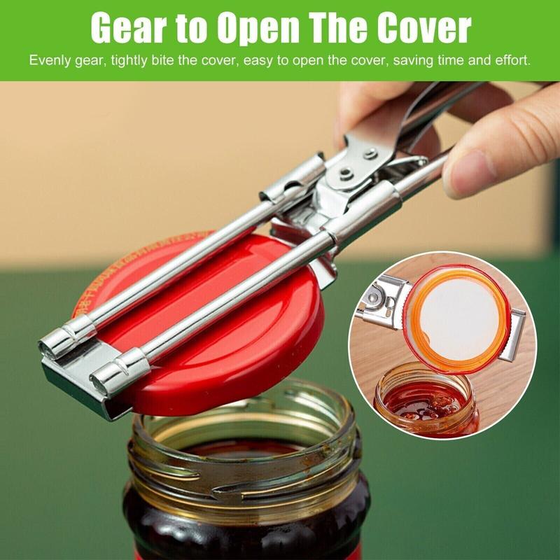 🔥Last Day 49% OFF - Adjustable Stainless Steel Jar Opener