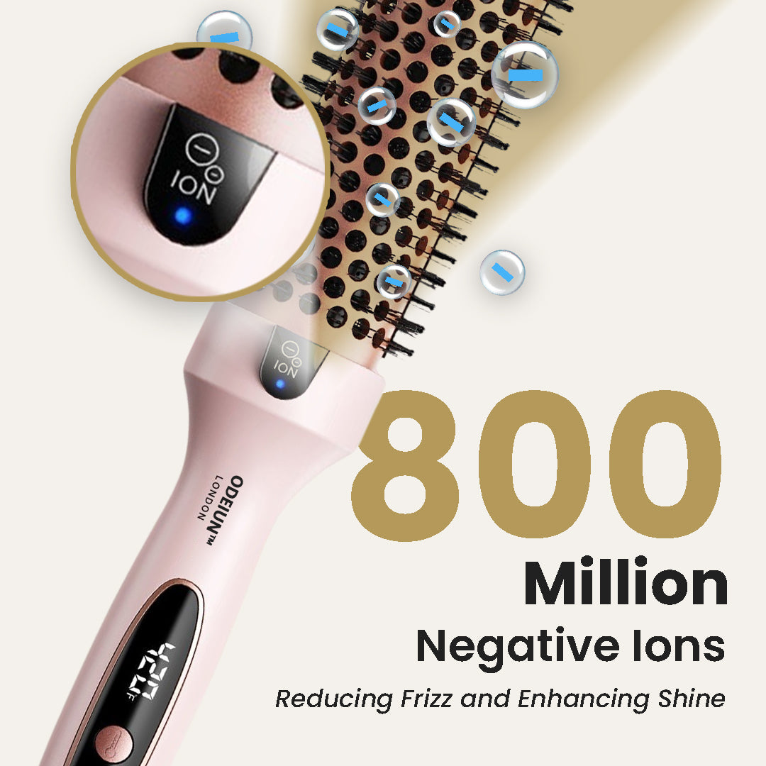🔥Premium Thermal Brush- Fast & Easy Styling – Salon Results in Minutes!
