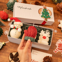 Snowman + gloves + Elk