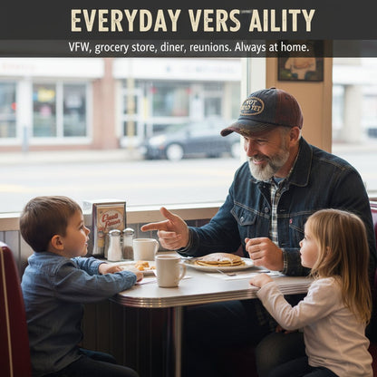 "Not Dead Yet" DD-214 Veterans Casual Hat