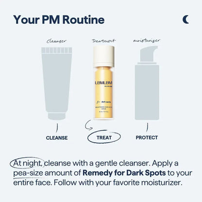 🧴Last Day Promotion 49% OFF- ✨ REMEDY for Dark Spots - All-in-One Nightly Serum for Fading Dark Spots & Evening Skin Tone with Retinol, Kojic Acid & Tranexamic Acid