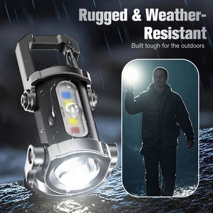 🔥Portable Rechargeable Bright Keychain Flashlight