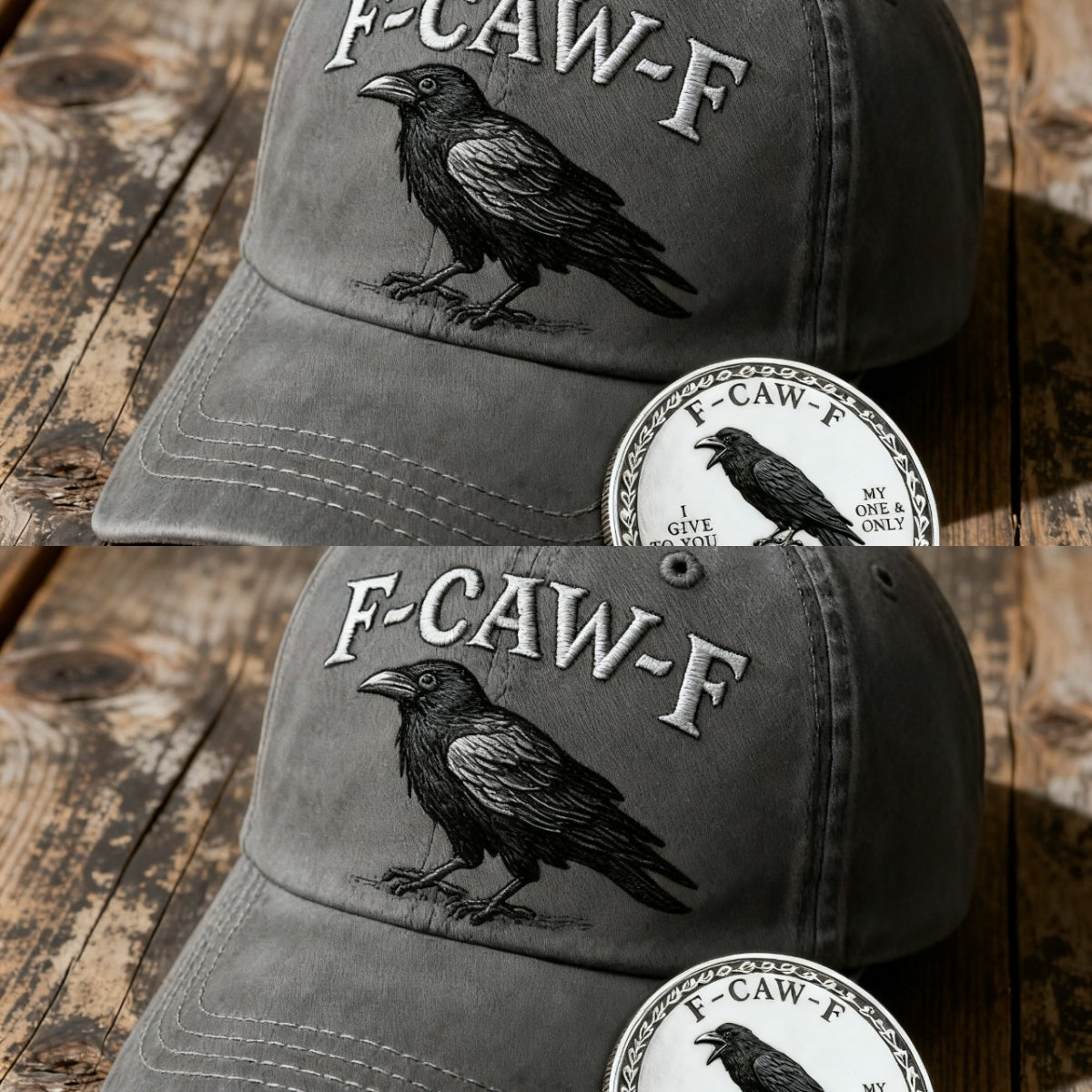 💥The F-CAW-F Hat — For Those Who Laugh at Life and Give Zero F*cks! 🎁Free Gifts: F-CAW-F coin