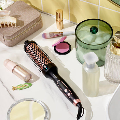 🔥Premium Thermal Brush- Fast & Easy Styling – Salon Results in Minutes!