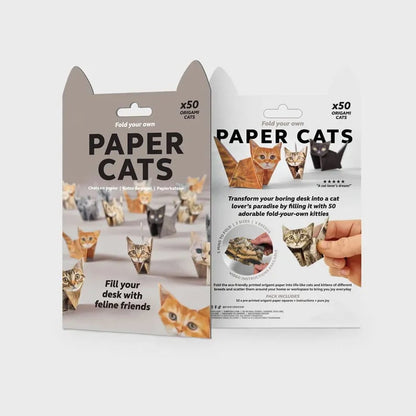 💖Last Day 49% OFF - DIY Paper Cats