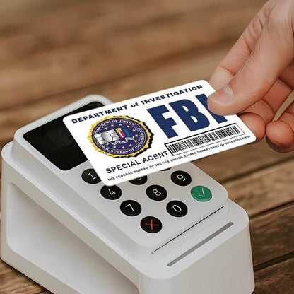 🔥Last Day 49% OFF - Secret Agent Card Skins Kit: FBI/ICE Designs  • Cosplay & Gift Stickers