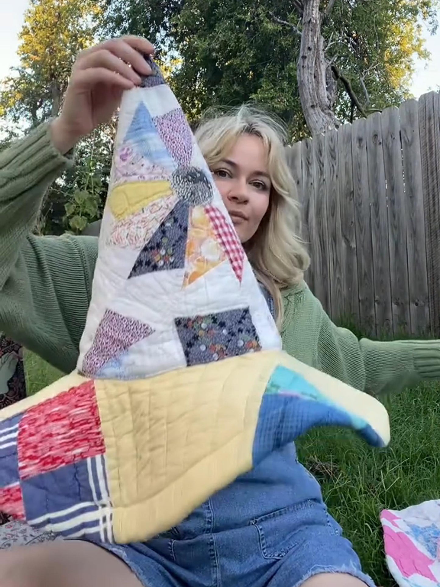 🧙The Quilted Witch Hat | Handcrafted Folk Art Hat