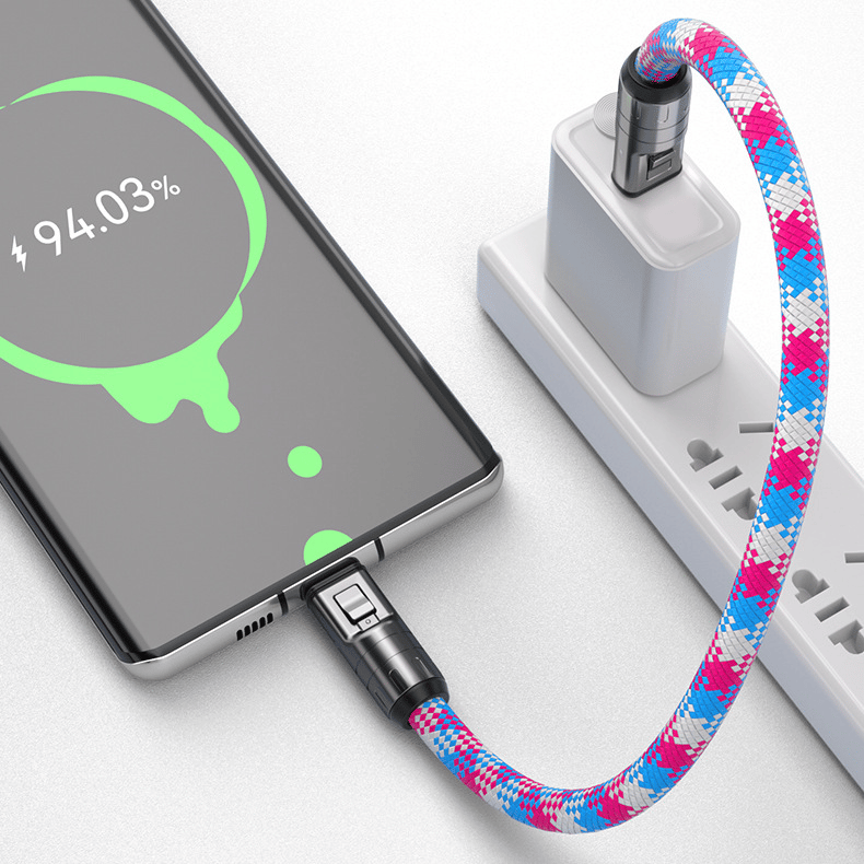 🔥C to C 240W Charging Cable with Wearable Bracelet Design