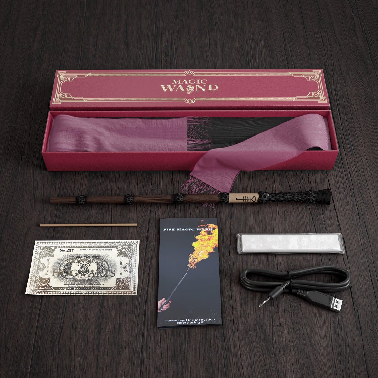 The Original NEGUSY Harry Fire Magic Wand