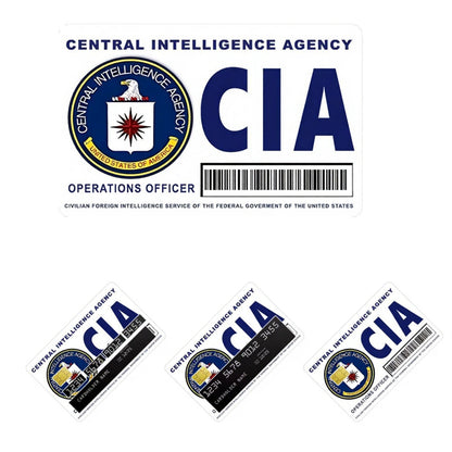 🔥Last Day 49% OFF - Secret Agent Card Skins Kit: FBI/ICE Designs  • Cosplay & Gift Stickers