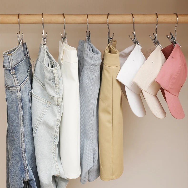 🔥Last Day 49% OFF - Space-Saving Clothes and Hat Storage Hook