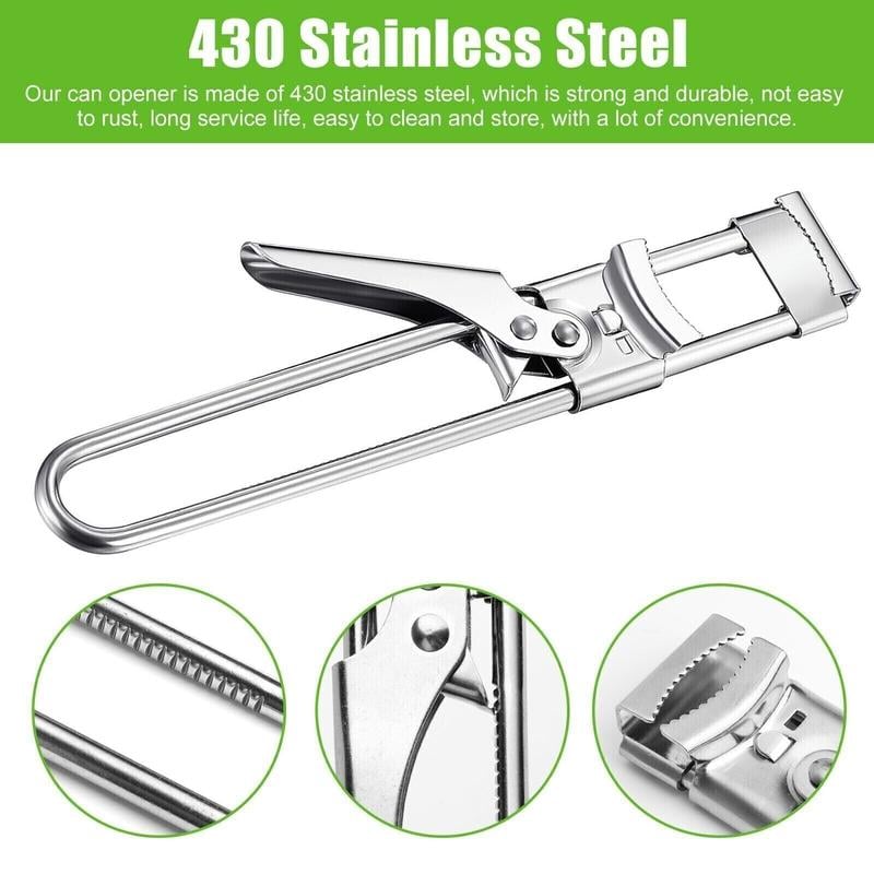 🔥Last Day 49% OFF - Adjustable Stainless Steel Jar Opener