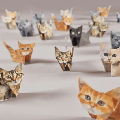 💖Last Day 49% OFF - DIY Paper Cats