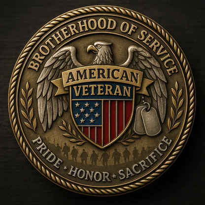 🇺🇸 DD-214 – It’s a Veteran Thing Commemorative Coin